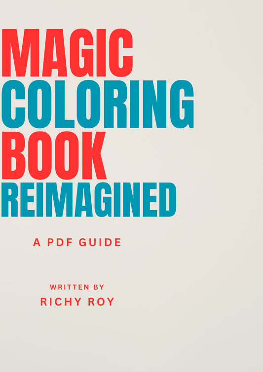 Magic Coloring Book Reimagined (Instant Download) PDF