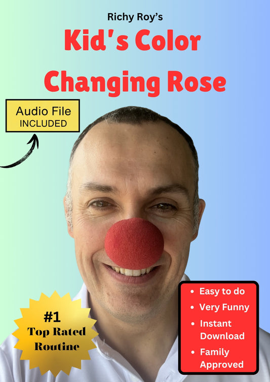 Kid's Color Changing Rose (Nose) (Instant Download) PDF + Audio File
